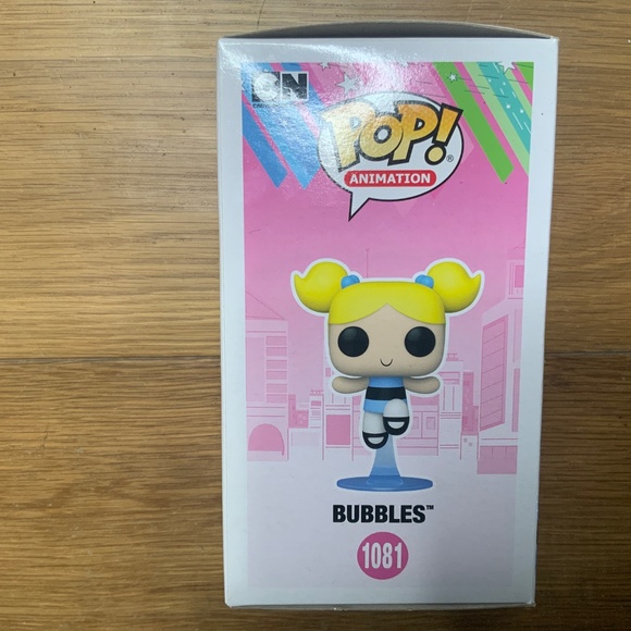 NIB POP! Animation Funko Powerpuff Girls 1081 Bubbles Figure - Picture 4 of 6